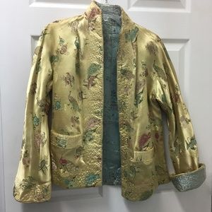 Oriental reversible Silk Women's  Blazer